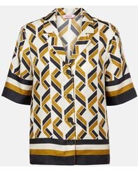 Eres - Bedrucktes Hemd Sonore Aus Seiden-Twill - Lyst