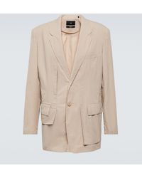Y-3 - Blazer Aus Baumwolle - Lyst