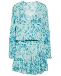 Poupette - Ilona Floral Minidress - Lyst