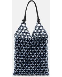 STAUD - Karla Beaded Top-Handle Bag - Lyst