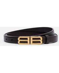 Balenciaga - Bolero Bb Leather Belt - Lyst