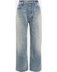 Balenciaga - High-rise Wide-leg Jeans - Lyst