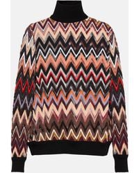Missoni - Wool-blend Turtleneck Sweater - Lyst