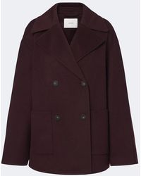 JOSEPH - Flavia Wool And Cashmere Peacoat - Lyst