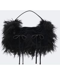 Acne Studios - Multipocket Suede Shoulder Bag - Lyst