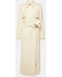 Gabriela Hearst - Eithne Silk And Wool Trench Coat - Lyst