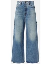 KHAITE - Sowen Wide-Leg Jeans - Lyst