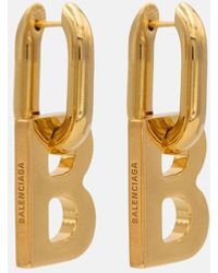 Balenciaga - B Chain Xl Earrings - Lyst