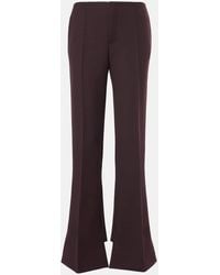 Chloé - Wool Wide-Leg Pants - Lyst