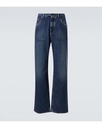 Dolce & Gabbana - Low-Rise Wide-Leg Jeans - Lyst