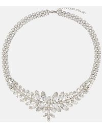 Jennifer Behr - Genevieve Crystal-embellished Necklace - Lyst