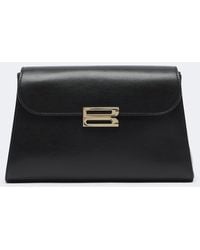 Victoria Beckham - Dorian Trapeze Leather Shoulder Bag - Lyst
