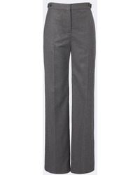 Stella McCartney - Wool Straight Pants - Lyst