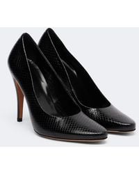 Jude - Jerry Snake-Effect Leather Pumps - Lyst