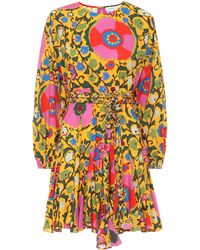 RHODE Exklusiv bei Mytheresa – Minikleid Ella Baumwolle - Mehrfarbig