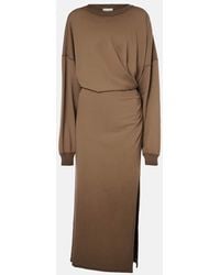 Isabel Marant - Vestido Salomon De Jersey De Algodon - Lyst