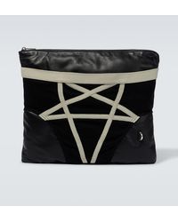 Rick Owens - Pentabrief Leather Pouch - Lyst