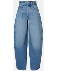 Jacquemus - Ovalo De-Nimes Barrel-Leg Jeans - Lyst
