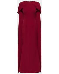 Safiyaa - Ginkgo Caped Gown - Lyst