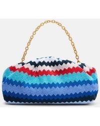 Missoni - Zigzag Large Terry Clutch - Lyst