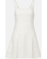 Faithfull the Brand - Felice Linen Minidress - Lyst