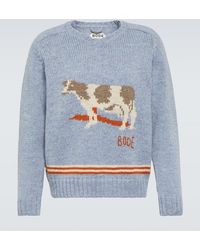 Bode - Cattle Wool Sweater - Lyst