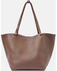 The Row - Park Medium Leather Tote Bag - Lyst