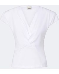 Isabel Marant - Nadrine Cotton Jersey Top - Lyst