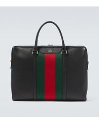 Gucci - Leather Briefcase - Lyst