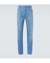 Prada - Mid-Rise Straight Jeans - Lyst