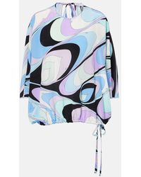 PUCCI - Blusa Con Stampa - Lyst