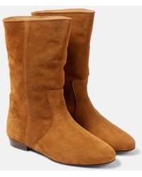 Isabel Marant - Stefa Suede Ankle Boots - Lyst