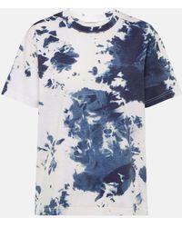 Chloé - Camiseta de algodon tie-dye - Lyst