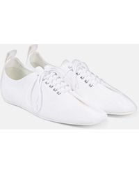 TOTEME - Ballerine Stringate - Lyst