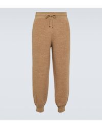 Loro Piana - Pantalon de survetement Cocooning en coton, cachemire et laine - Lyst