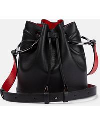 Christian Louboutin - By My Side Leather Bucket Bag - Lyst