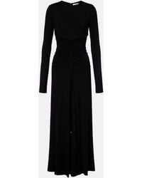 Max Mara - Doppia Gathered Maxi Dress - Lyst