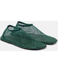 Christopher Esber - Minette Crystal-Embellished Flats - Lyst