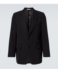 AURALEE - Wool Gabardine Blazer - Lyst