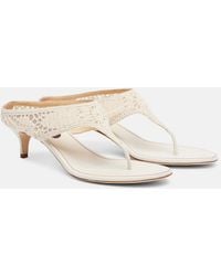 Magda Butrym - Crochet Thong Sandals - Lyst