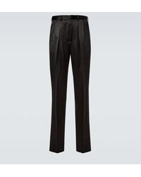 Tom Ford - Jacquard Polka-Dot Satin Suit Pants - Lyst