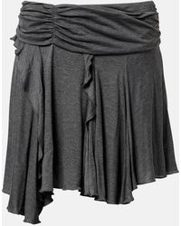 Isabel Marant - Rosinda Asymmetric Draped Miniskirt - Lyst