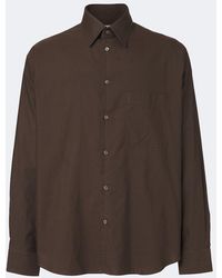 Lemaire - Cotton And Silk Shirt - Lyst