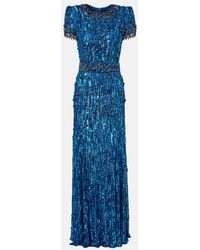 Jenny Packham - Roxy Embellished Gown - Lyst