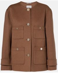 Max Mara - Alba Virgin Wool Jacket - Lyst