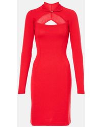 Vivienne Westwood - Knitted Wool Midi Dress - Lyst