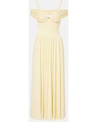 Jonathan Simkhai - Maxikleid Amarantha Aus Jersey - Lyst