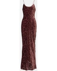 Veronica Beard - Maxikleid Jolynn Aus Jacquard - Lyst