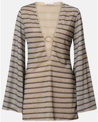 Oséree - Lumiere Striped Minidress - Lyst