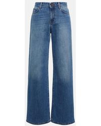 The Row - Goldin Straight Jeans - Lyst